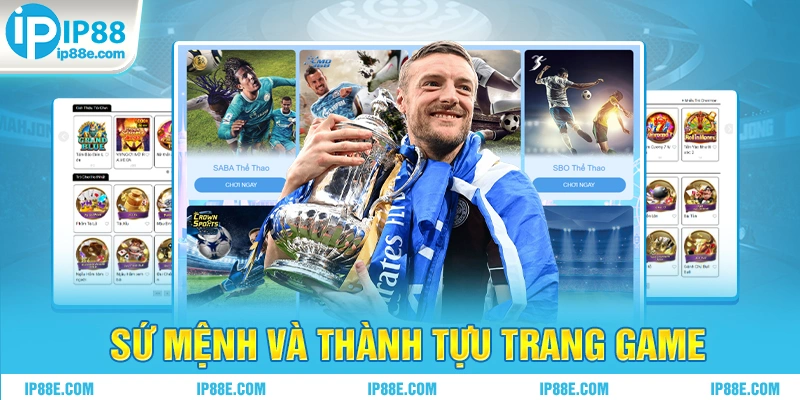 Sứ mệnh và thành tựu trang game